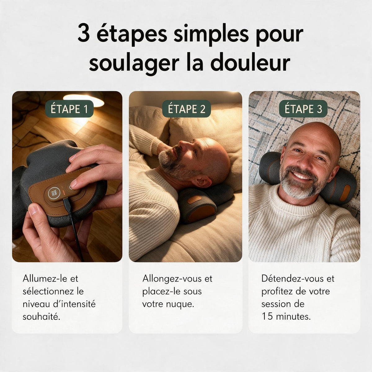 Appareil Elyriva contre les douleurs cervicales